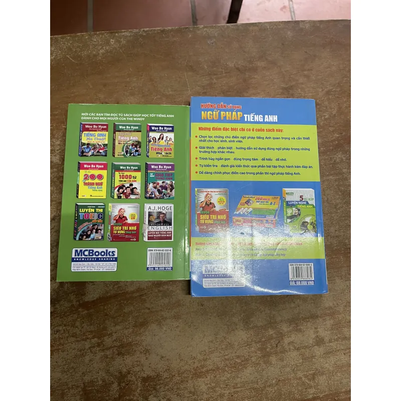 COMBO NGỮ PHÁP TIẾNG ANH CĂN BẢN- HƯỚNG DẪN SỬ DỤNG NGỮ PHÁP TIẾNG ANH- The WINDY 602095