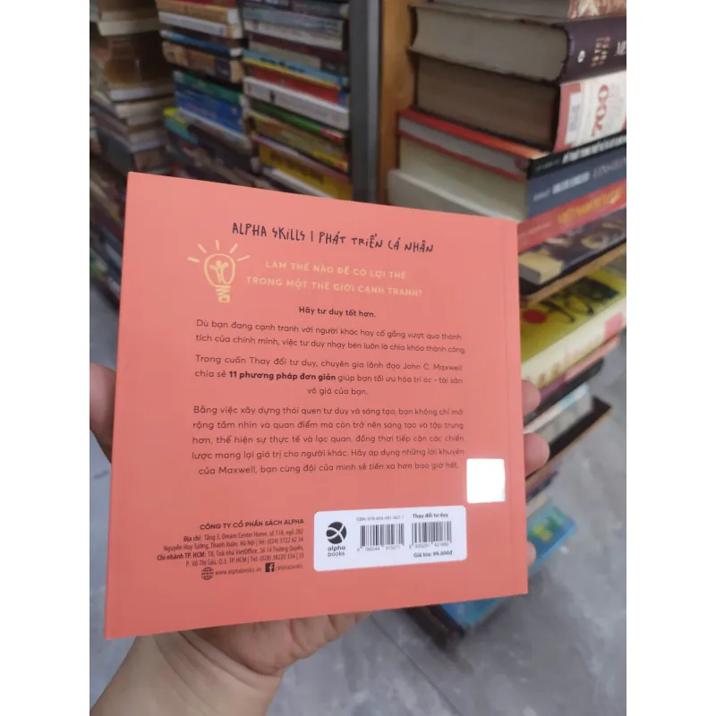 Sách: Thay đổi tư duy - 11 Phương pháp thay đổi thói quan để sống đời thành công (B1) 715144