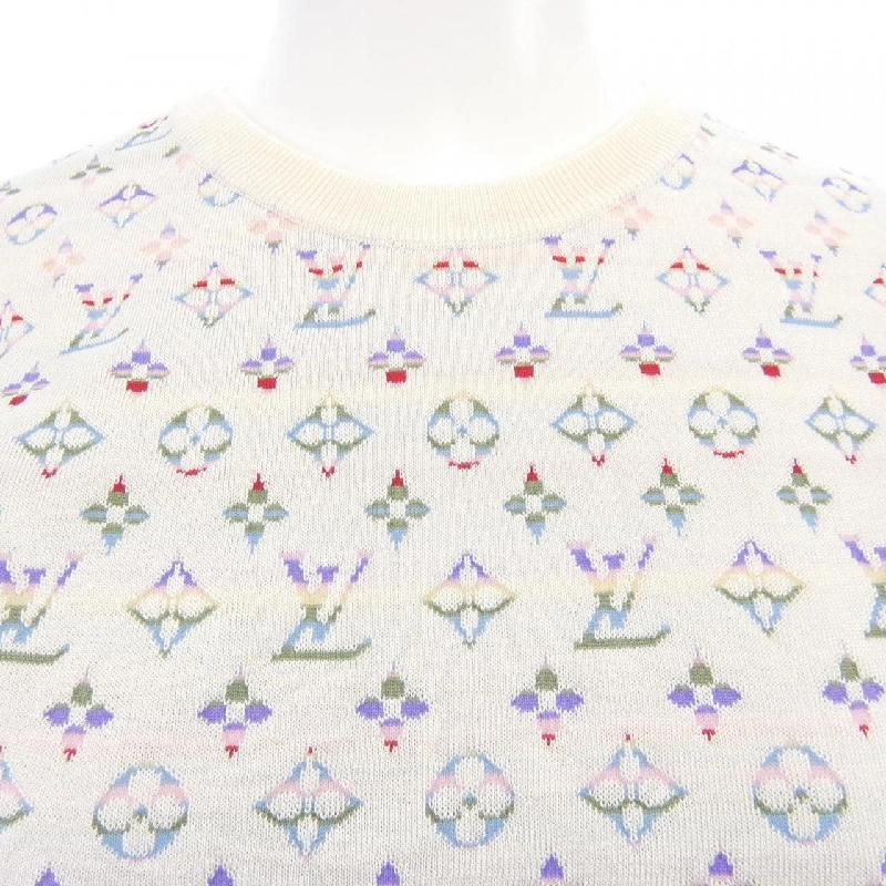 Louis Vuitton Áo len họa tiết monogram pastel FNKS99TT9 627865