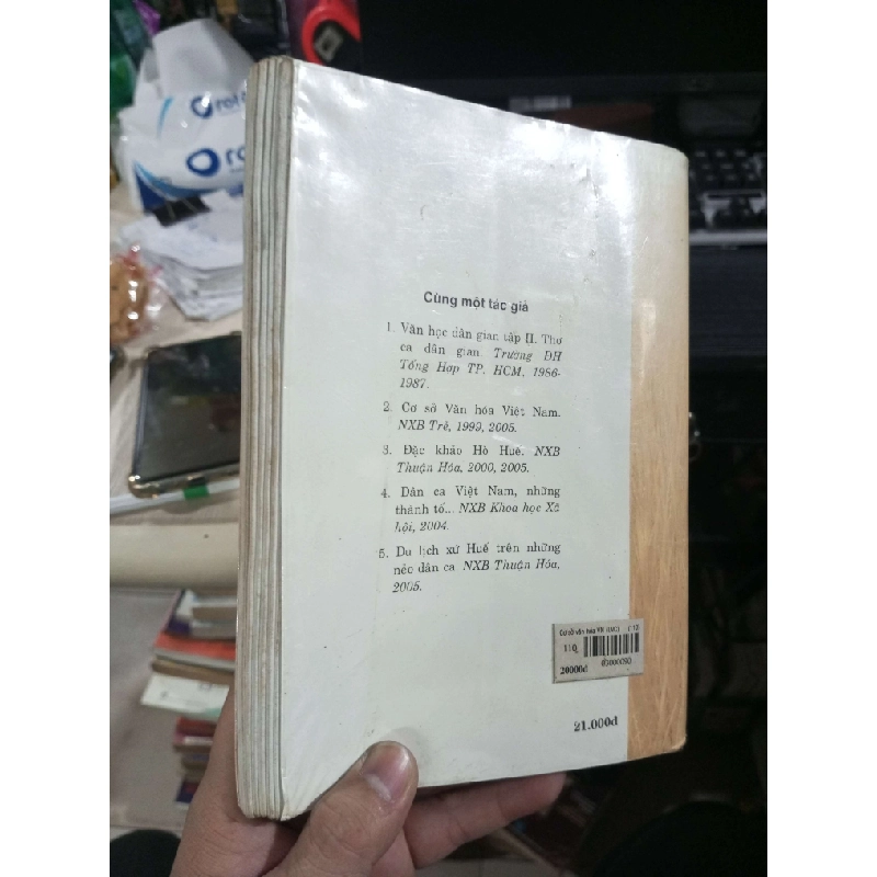 Cơ Sở Văn Hóa Việt Nam - Lê Văn Chương 2005 mới 80% ố có viết Lịch sử Việt Nam HCM1004 1007363