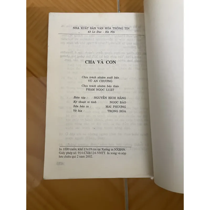 Cha và con - Ivan Turgenev 1010909