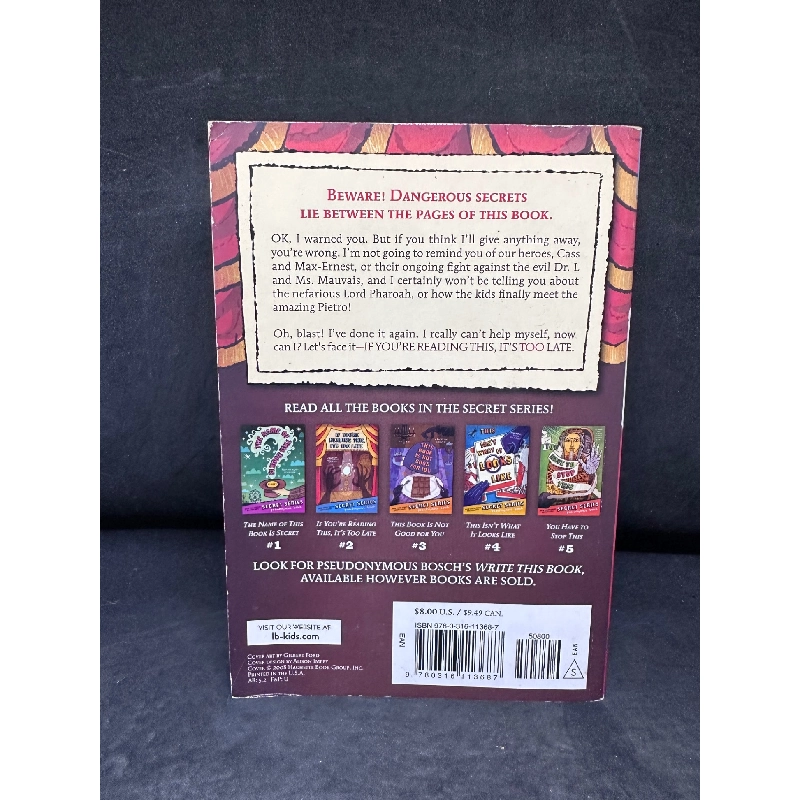 [Phiên Chợ Sách Cũ] If You're Reading This, It's Too Late - Secret Series 2804 445781