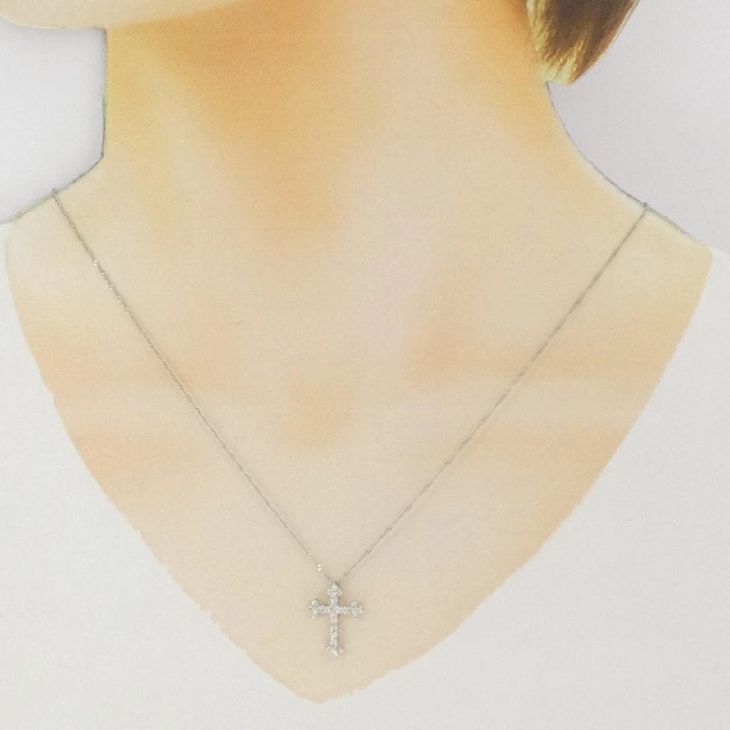 Dây chuyền kim cương PT900/PT850 - 0.30CT - Hàng hiệu Chính hãng 856701