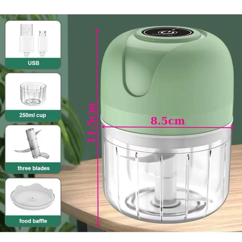 Máy xay tỏi ớt mini cầm tay 250ml 523582