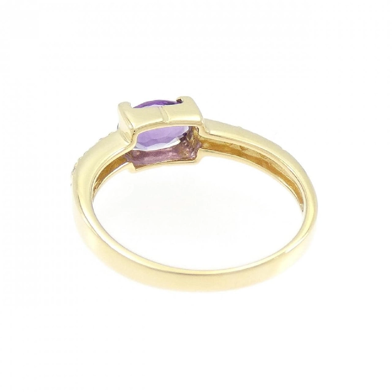 Nhẫn Amethyst K18YG 0.57CT - Hàng hiệu Chính hãng 853246