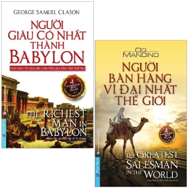 Combo Sách Người Giàu Có Nhất Thành Babylon + Người Bán Hàng Vĩ Đại Nhất Thế Giới (Bộ 2 Cuốn) (2020) - Og Mandino, George S Clason 743360