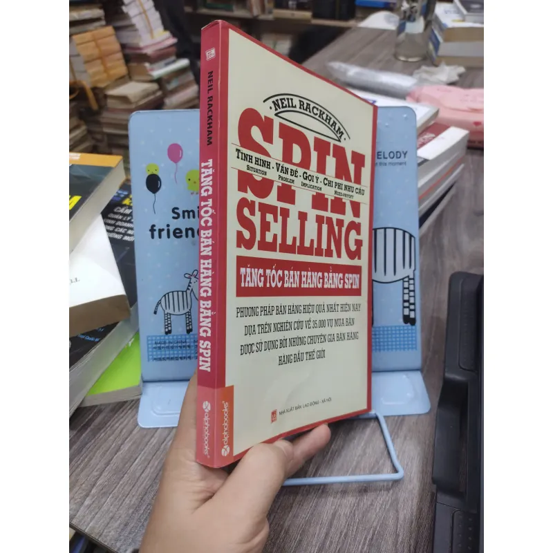 Sách: Spin Selling - tăng tốc bán hàng bằng Spin - Tác giả: Neil Rackham 608107