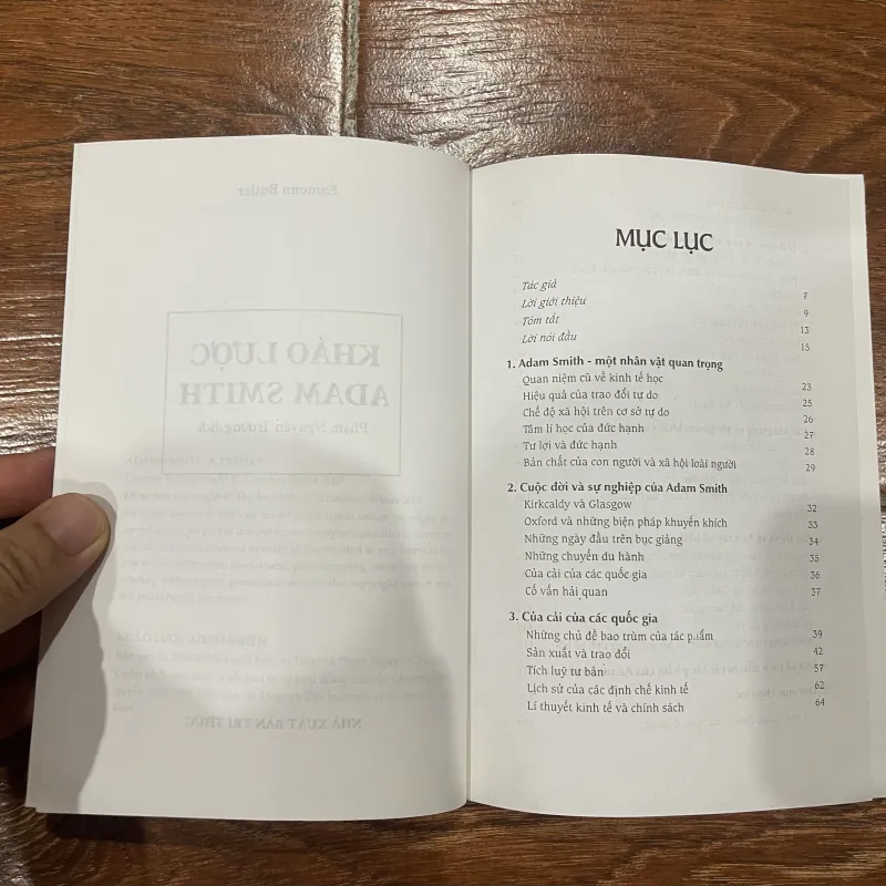 Khảo lược Adam Smith  (6) 1007072