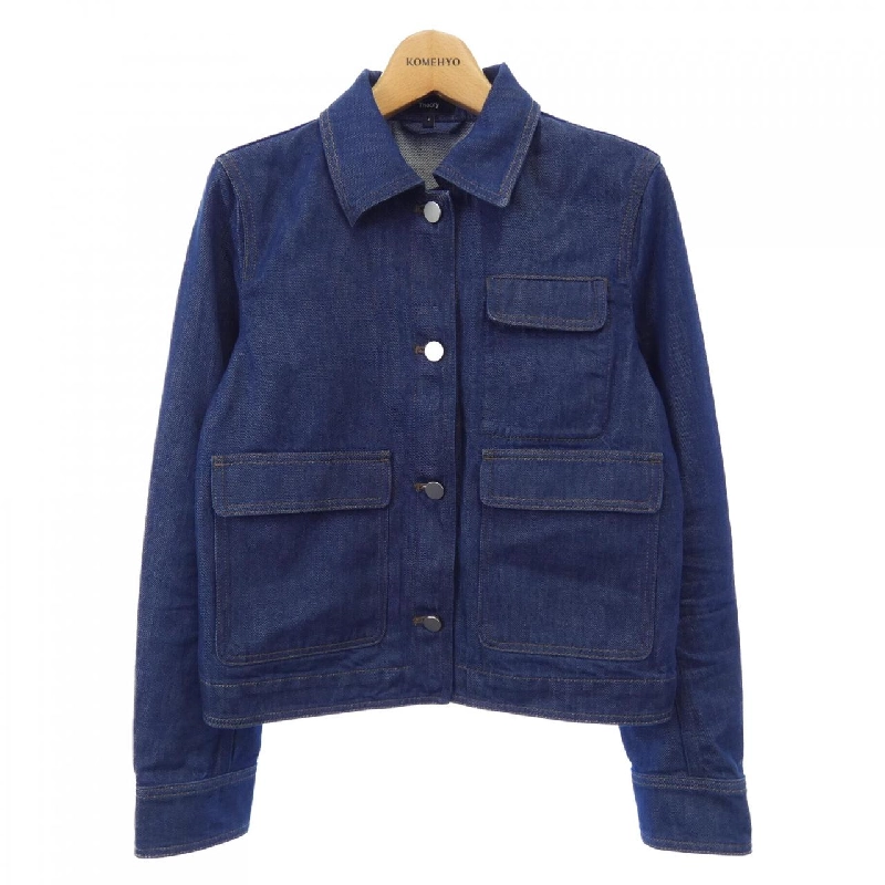 【Mã giảm giá】Áo khoác denim theory 636565