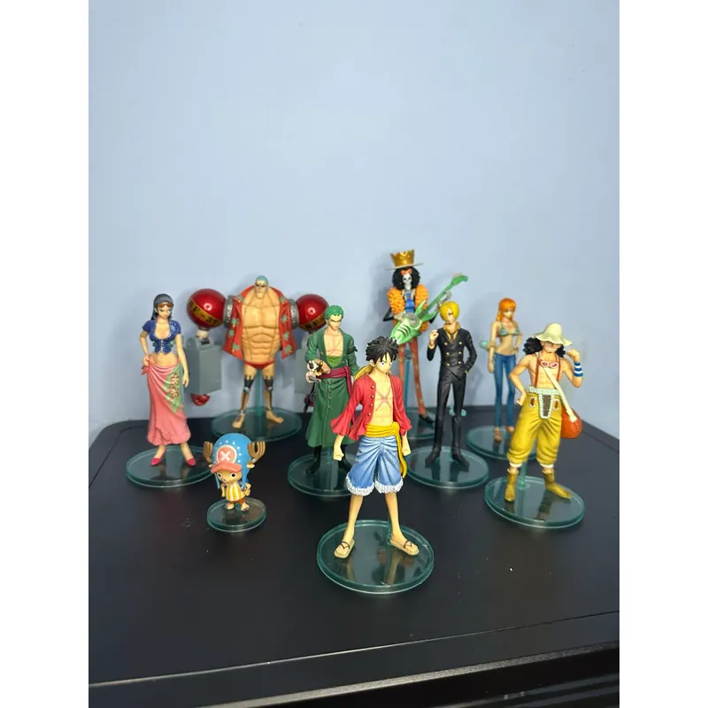 Mô hình team mũ rơm 9 thành viên onepiece 570178