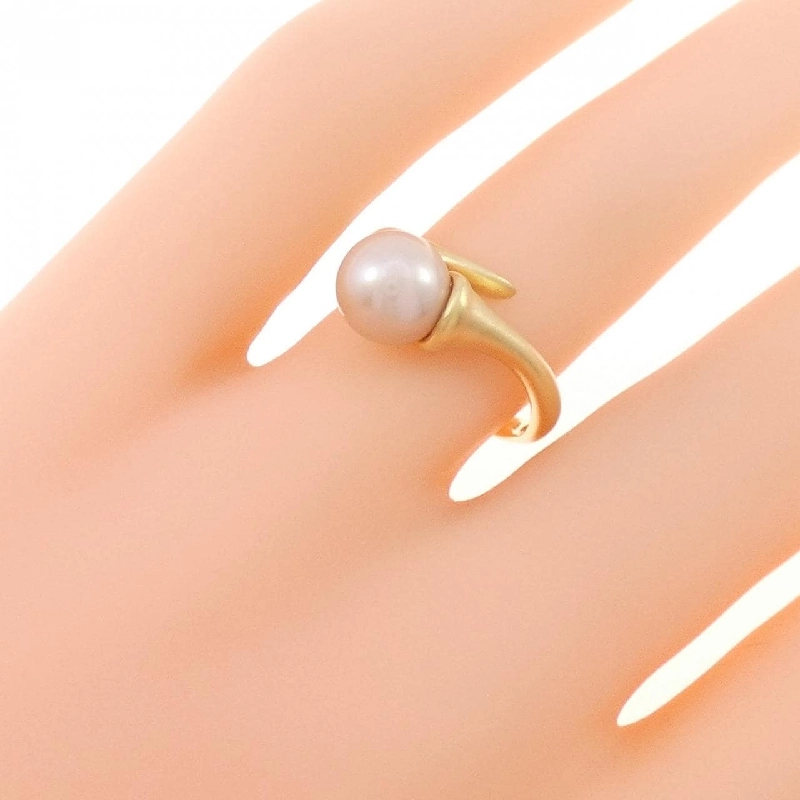 Nhẫn ngọc trai nước ngọt K18YG 7.1mm 668827