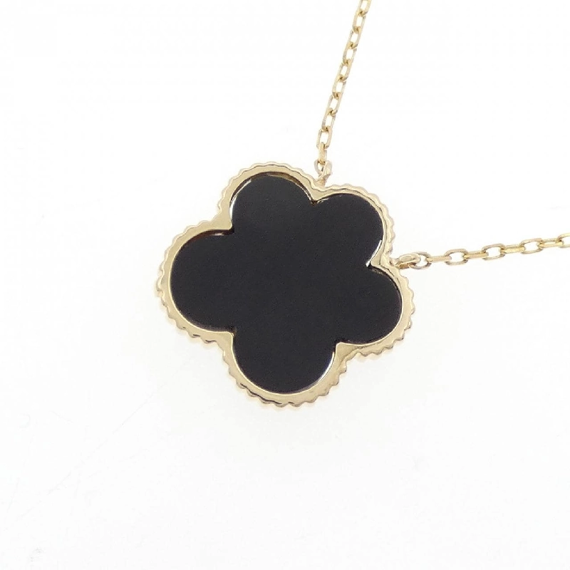 K18YG Hoa Onyx Dây Chuyền - Hàng hiệu Chính hãng 858640