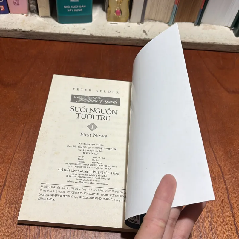 II Sách Sức Khoẻ, Tâm Linh: Suối Nguồn Tươi Trẻ (Tập 1) - PETER KELDER - 2016 926882