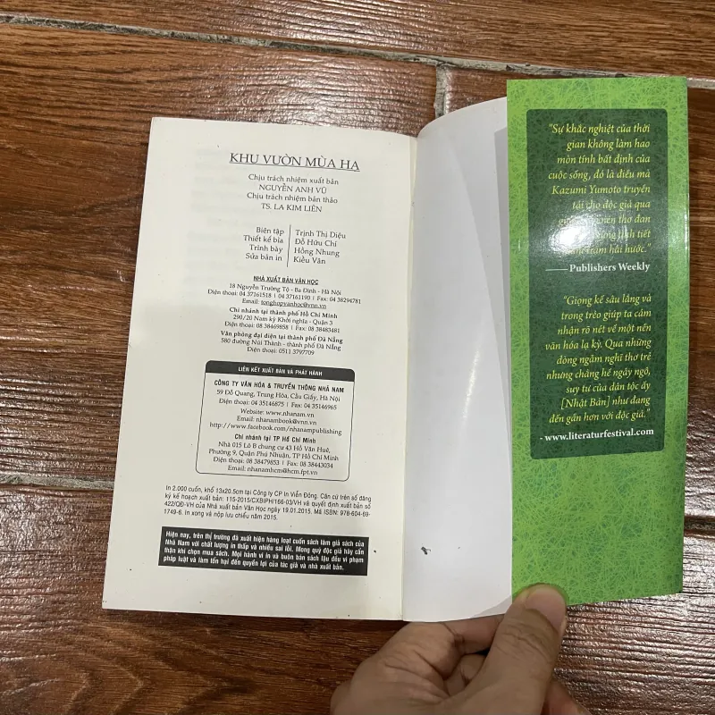 Khu vườn mùa hạ - Kazumi Yumoto (9) 338718