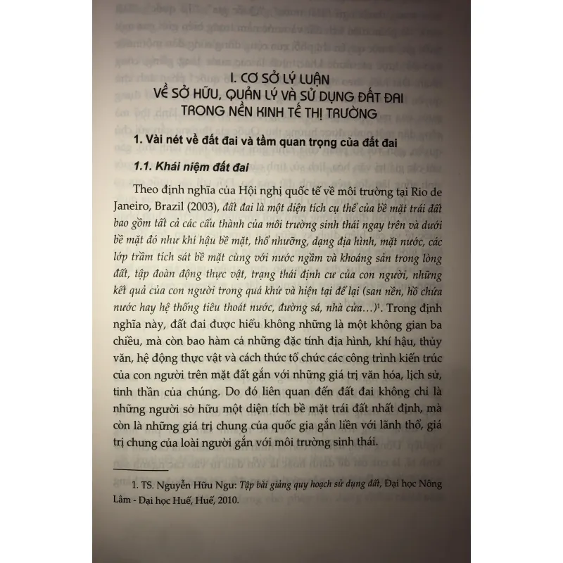 Sở hữu, quản lý và sử dụng đất đai 744785