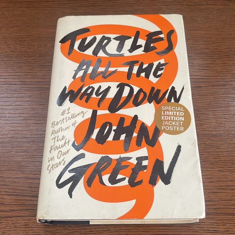 Turtles all the way down John Green Hard cover 530814