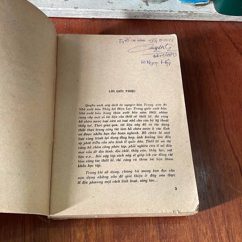 II Sách Kỹ Thuật: Thiết Kế Và Thi Công Hồ Chứa Nước (Loại Vừa, Nhỏ) - 1977 543111