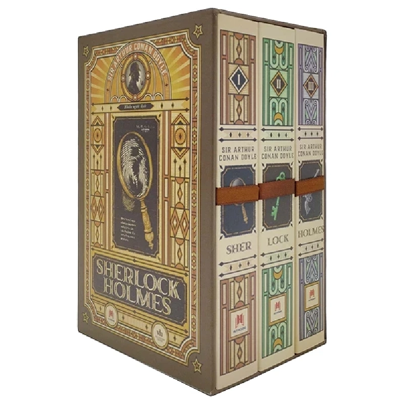 Boxset Sherlock Holmes (Bộ 3 Cuốn) - Sir Arthur Conan Doyle (Mới 100%) Truyện trinh thám, kiếm hiệp, Huy Hoàng - SÁCH ĐẠI HỌC 488809