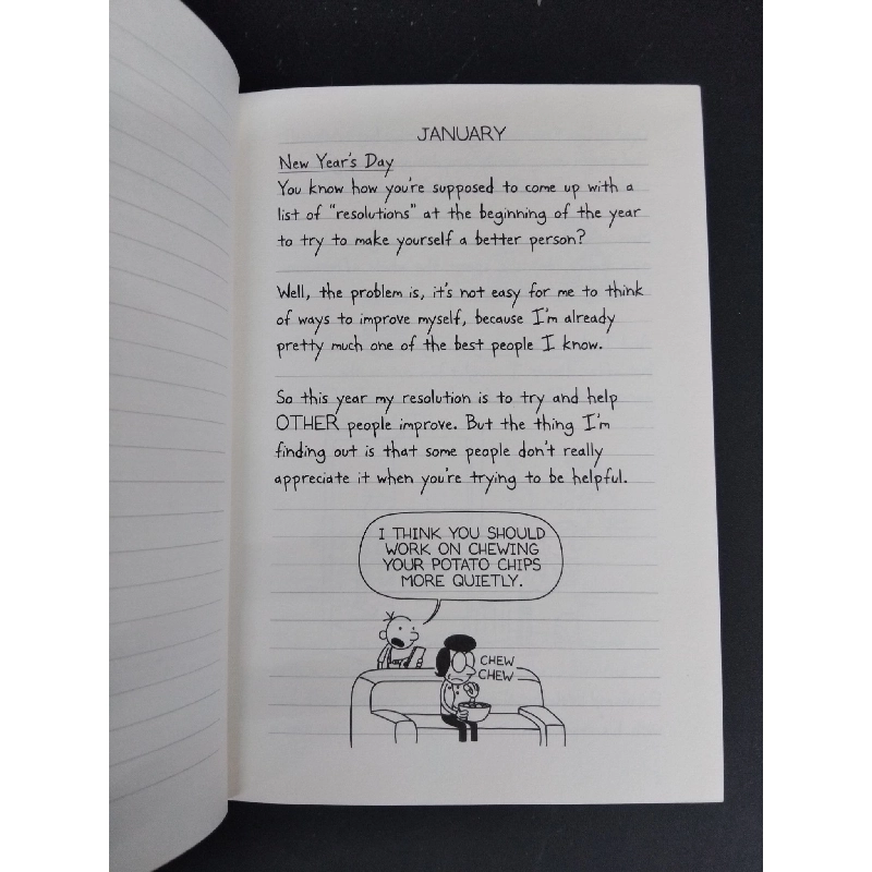 Diary of a wimpy kid 3 The last straw (bìa cứng) mới 80% bẩn bìa, ố, có mộc đỏ trang cuối HCM1712 Jeff Kinney NGOẠI VĂN 922680