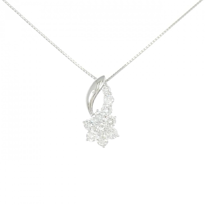 Dây chuyền kim cương hoa PT900/PT850 1.04CT - Hàng hiệu Chính hãng 860768