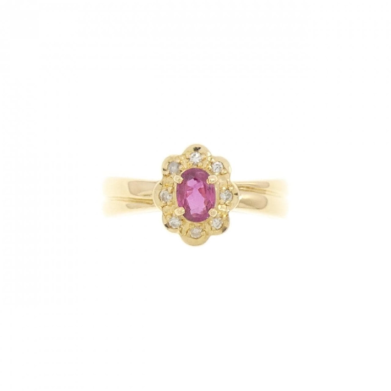 Nhẫn Ruby K18YG 0.33CT - Hàng hiệu Chính hãng 859491