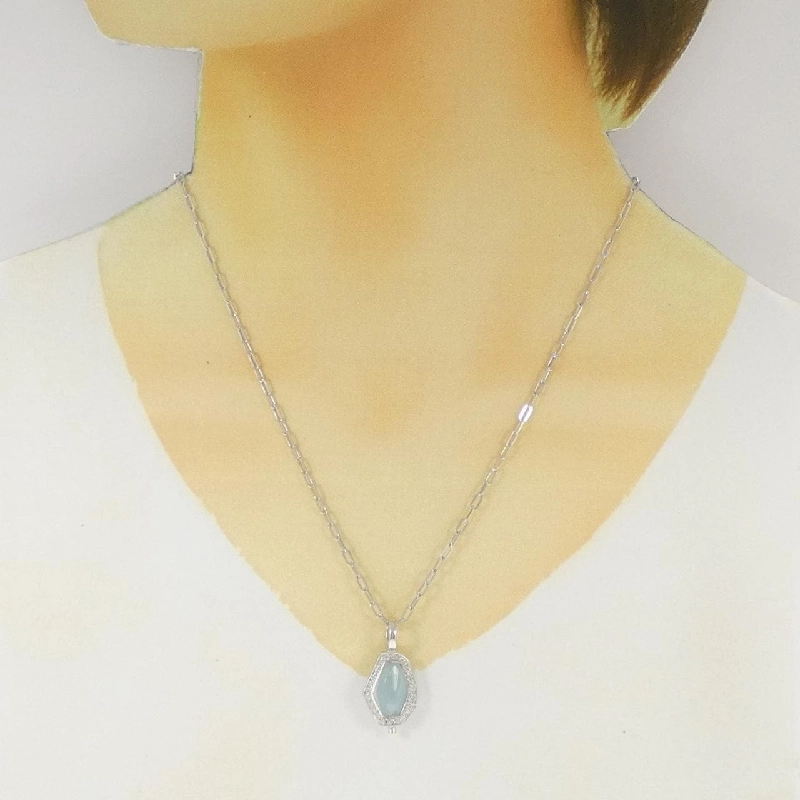 Luziada Aquamarine Necklace - Hàng hiệu Authentic 841581