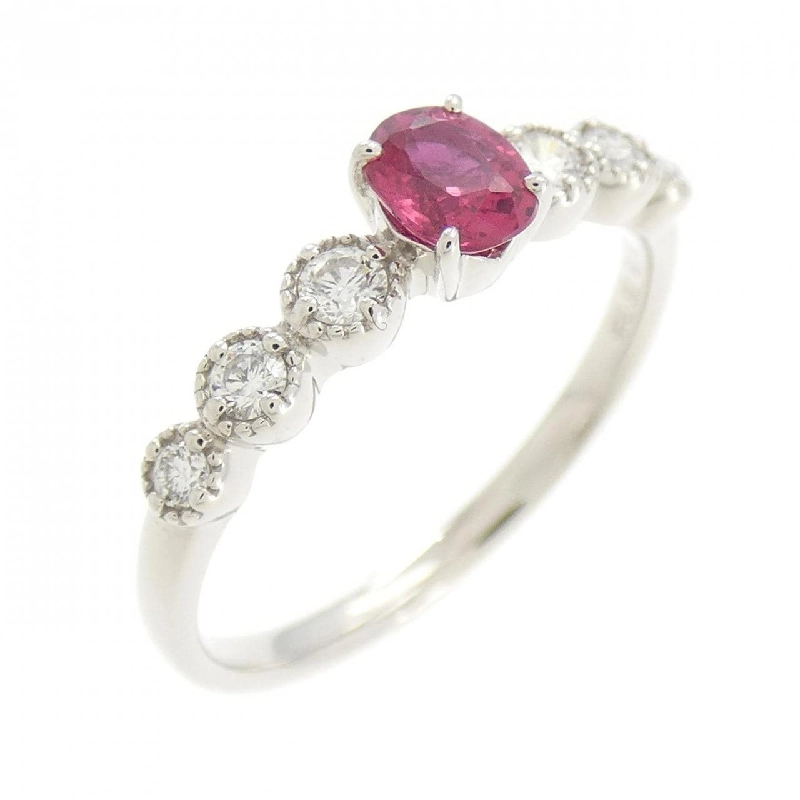 Nhẫn Ruby PT 0.32CT 673362