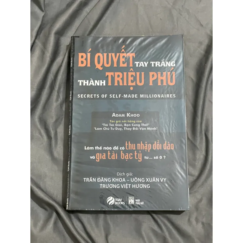 Bí Quyết Tay Trắng Thành Triệu Phú - Adam Khoo | Tư Duy Tài Chính Đột Phá 1028002