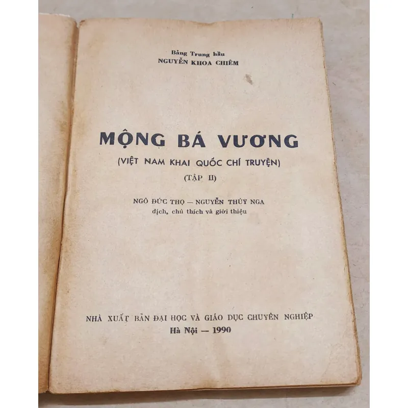 Trọn bộ 2 tập: MỘNG BÁ VƯƠNG (Bảng Trung Hầu, công thần 2 triều Chúa Nguyễn) 729181