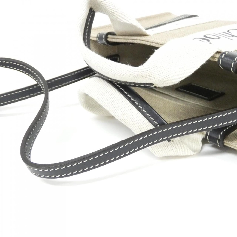 【Sản phẩm mới】Chloé WOODY Mini Tote CHC22AP237 I26 Túi 609531