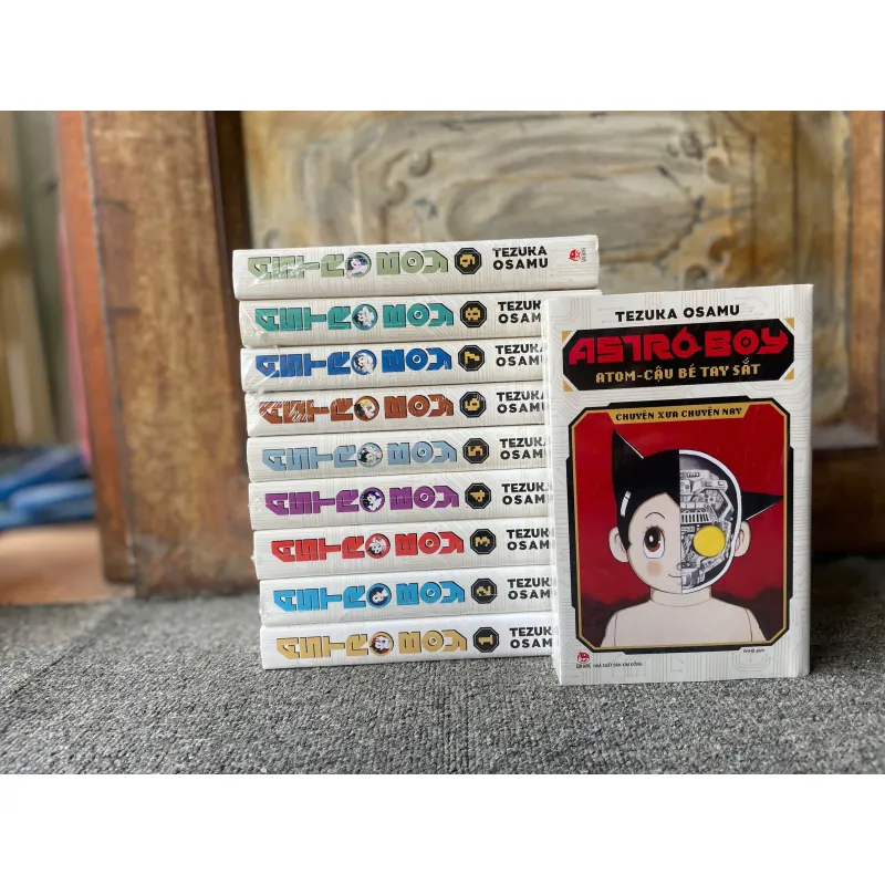 Truyện Astro Boy - Atom Cậu Bé Tay Sắt - Trọn Bộ 9 Tập + Ngoại Truyện - NXB Kim Đồng 786495