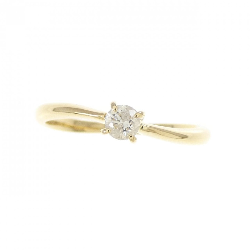 Nhẫn kim cương K18YG 0.15CT - Hàng hiệu Authentic 848498