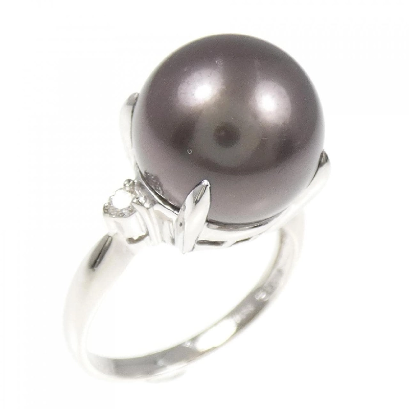 Nhẫn ngọc trai đen PT900 12mm 669032