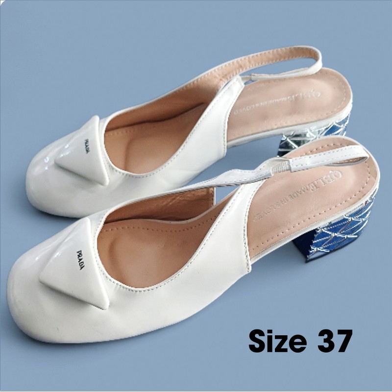 Giày cao gót đế bạc size 37 77341