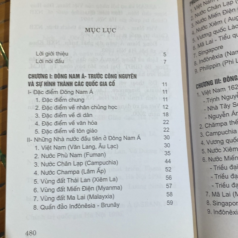 TÌM HIỂU LỊCH SỬ CÁC NƯỚC ĐÔNG NAM Á ASEAN (TRƯỚC CÔNG NGUYÊN ĐẾN THẾ KỶ XX) 518449
