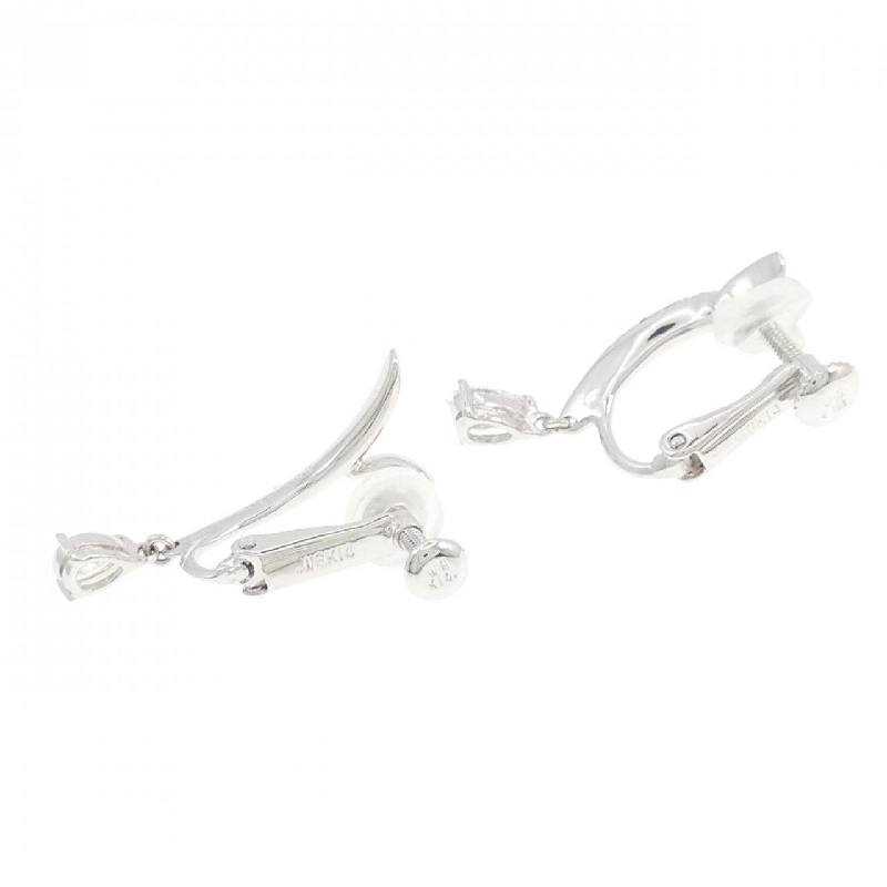 K18WG/K14WG Bông tai kim cương 0.38CT - Hàng hiệu Chính hãng 878795