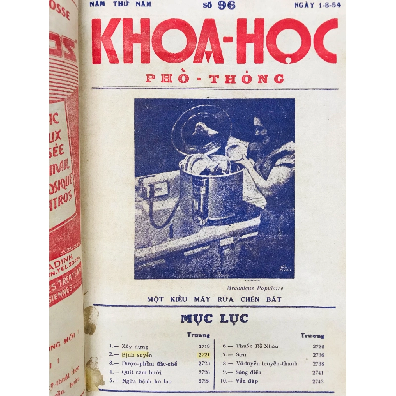 Khoa học phổ thông số 94 -105 ( trọn 12 số đóng chung bìa cứng ) 127134