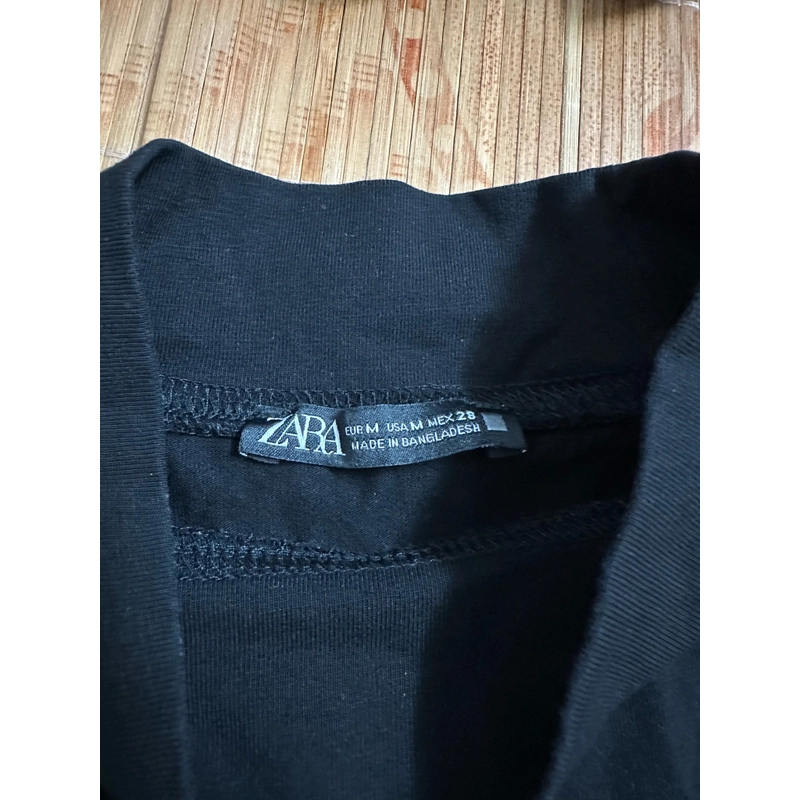 Áo coton tay lỡ Zara auth 459574