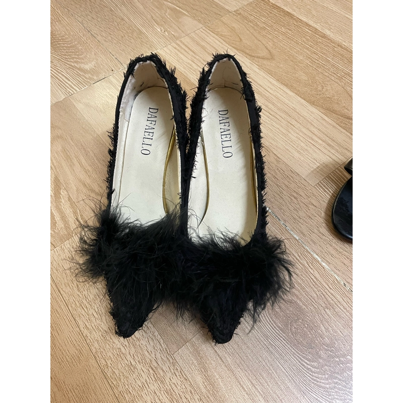 giày cao gót 5 phân pha lông sz 37 305219