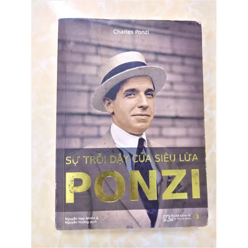 Sách: Sự trỗi dậy của siêu lừa Ponzi - TG: Charles Ponzi - Sách real 735105