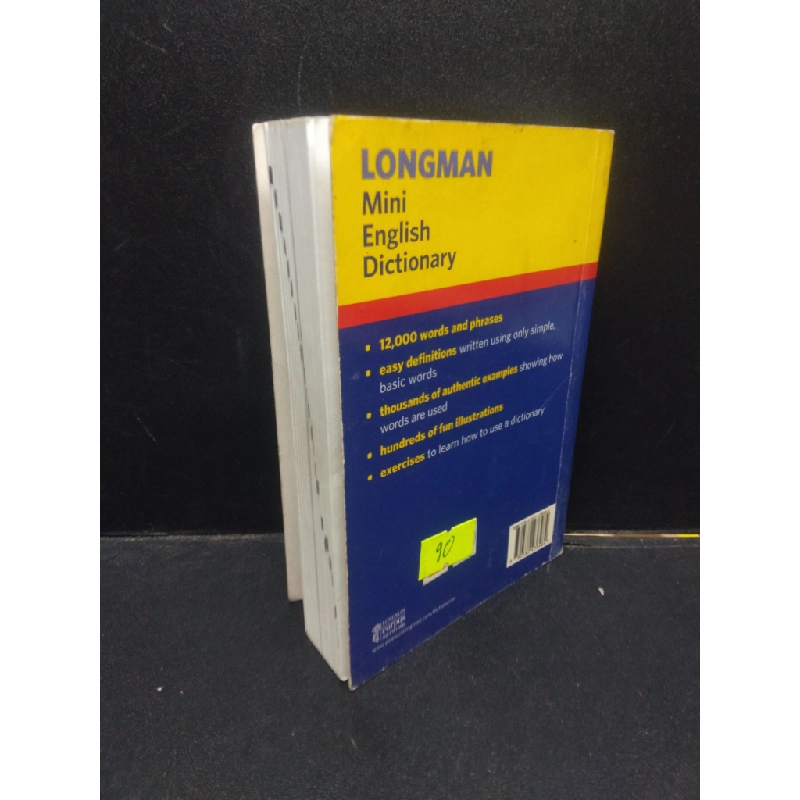 Mini English dictionary - Longman mới 90% bẩn nhẹ có viết nhẹ HCM0305 từ điển ngoại ngữ Oreka-Blogmeo 140869