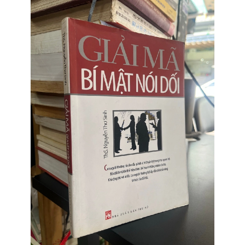 Giải mã bí mật nói dối - ThS. Nguyễn Thơ Sinh 496999