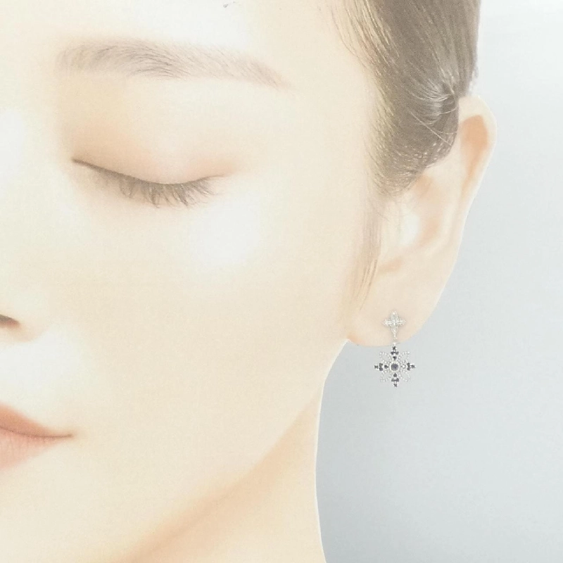 K18WG Bông tai kim cương 0.24CT - Hàng hiệu Chính hãng 870044