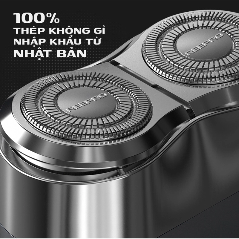 Máy cạo râu bỏ túi thông minh 2024 Reepro Cyber Shaver chống nước IPX7 pin siêu khoẻ 313366