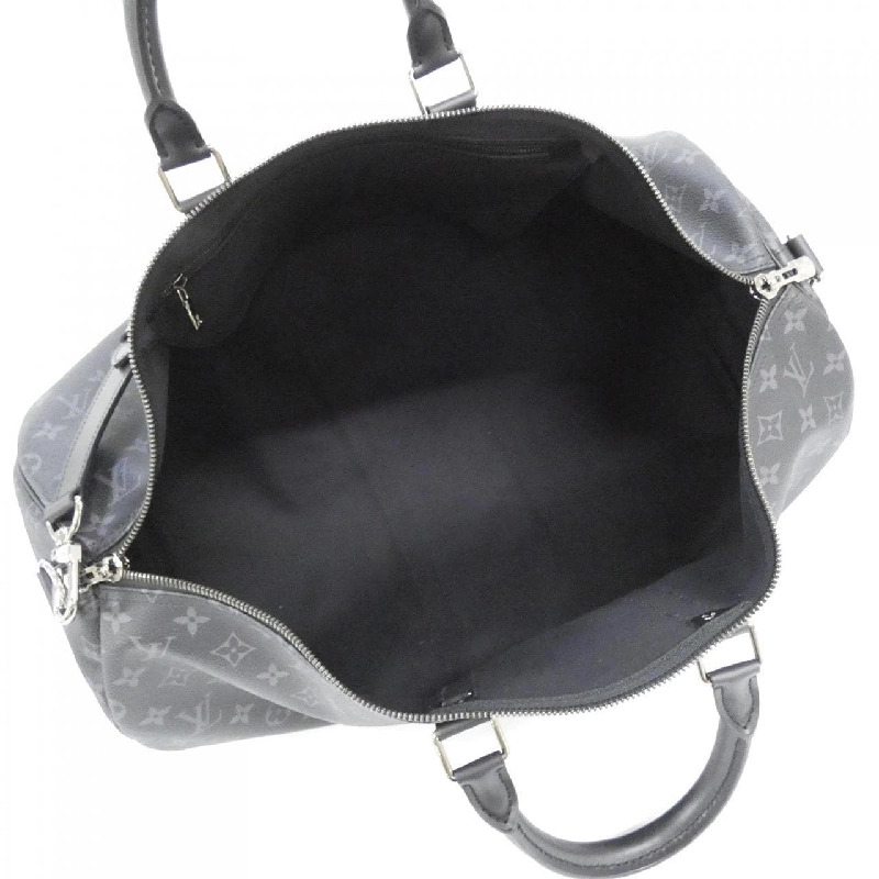 Túi xách Boston Louis Vuitton Monogram Eclipse Keepall Bandoulière 55cm M40605 - Hàng hiệu Chính hãng 803768