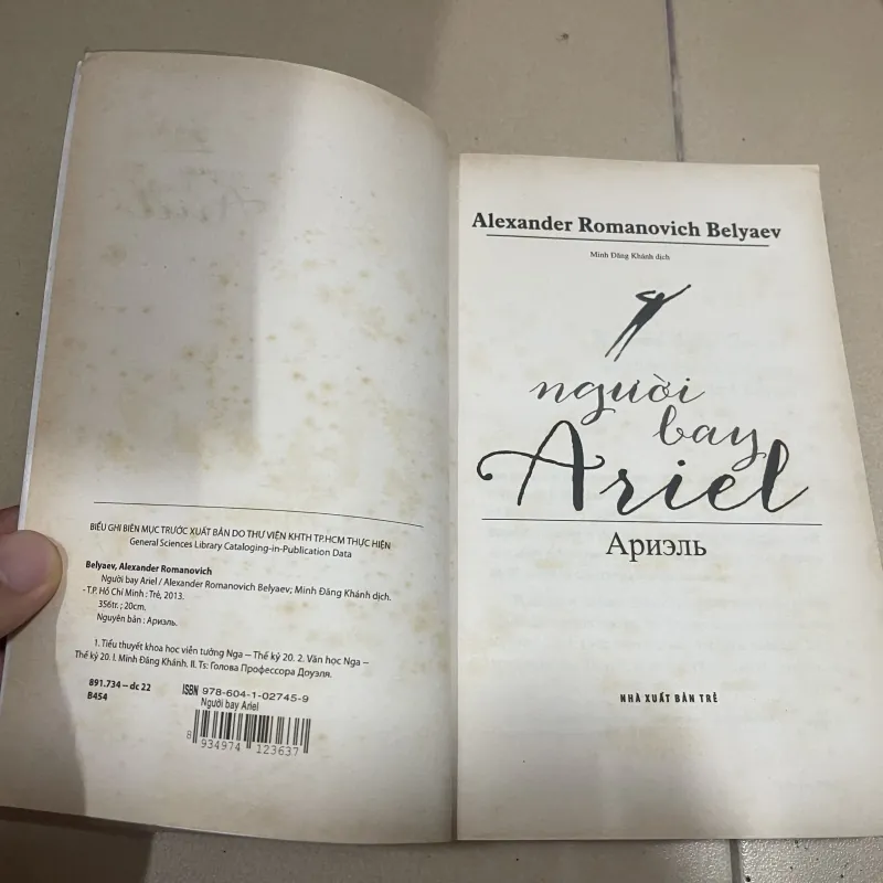 Người bay ariel - A. Beljaev (c43) 971422