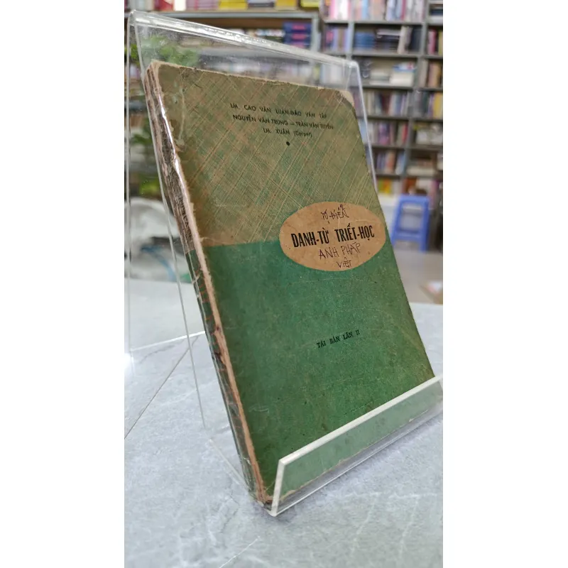 DANH TỪ TRIẾT HỌC - L.M CAO VĂN LUẬN 273823