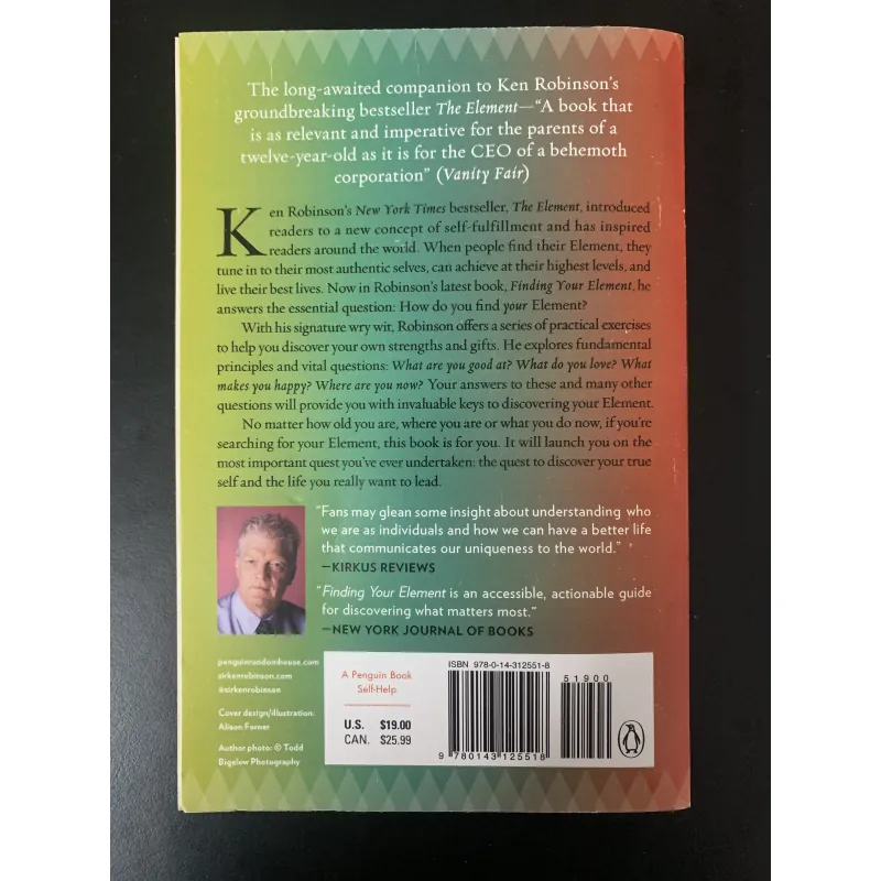 Finding your Element - Ken Robinson with Lou Aronica 929342