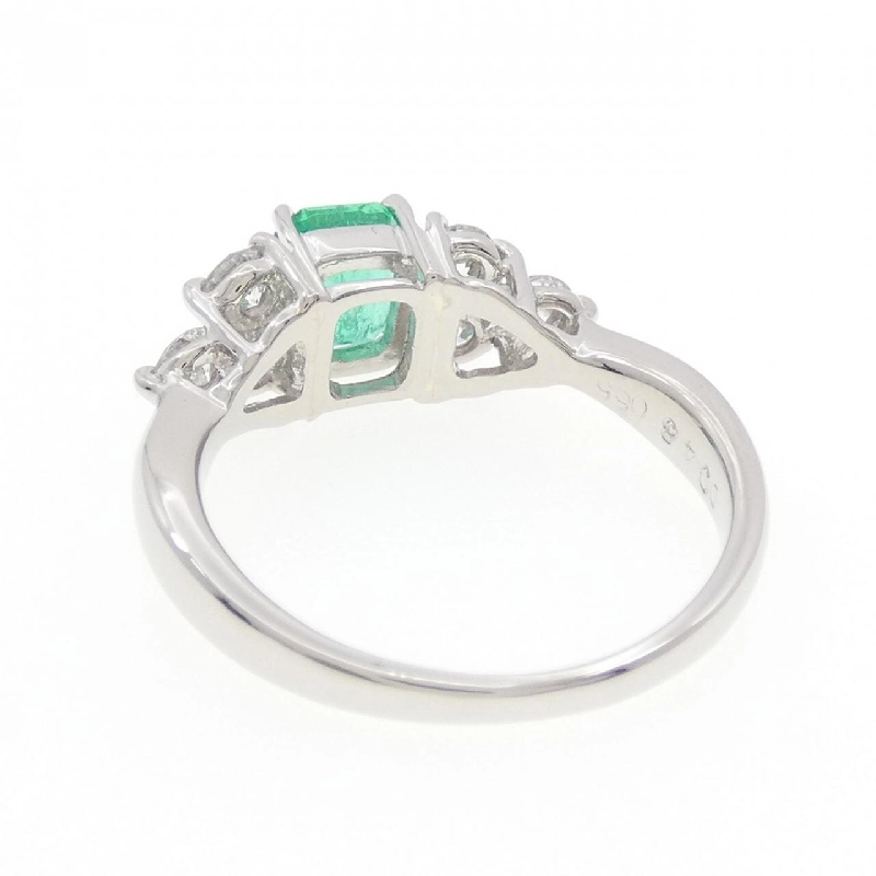 Nhẫn Emerald PT900 0.65CT - Hàng hiệu Chính hãng 851817