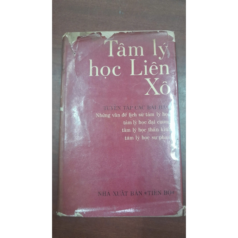 TÂM LÝ HỌC LIÊN XÔ - NXB: 1978 277602